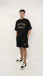 Komplet Essentials Set FW24 Black Yellow