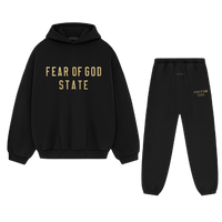 Komplet Dresowy Essentials FW24 Black Yellow State