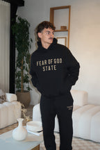 Komplet Dresowy Essentials FW24 Black Yellow State
