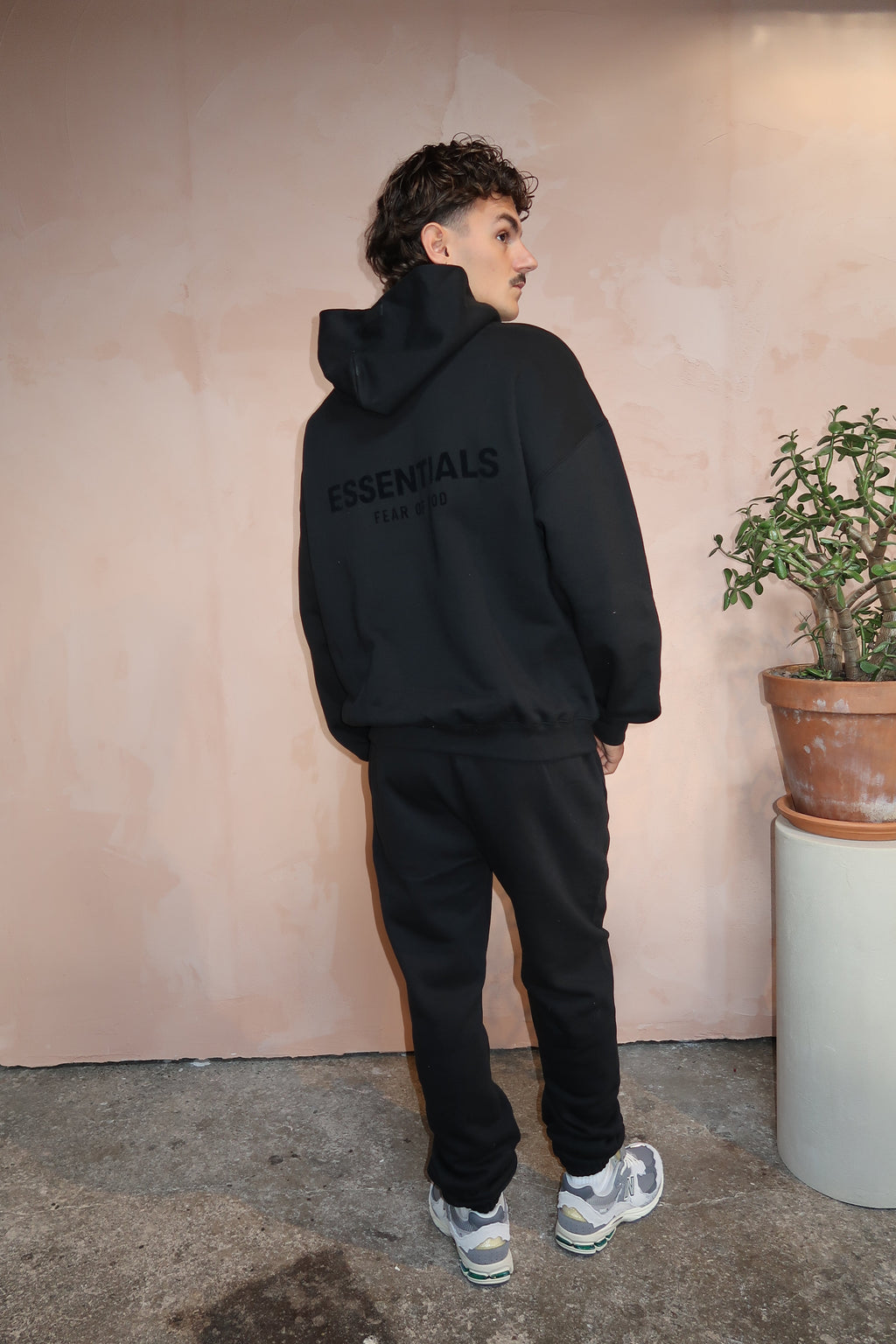Komplet Dresowy Essentials Limo Black