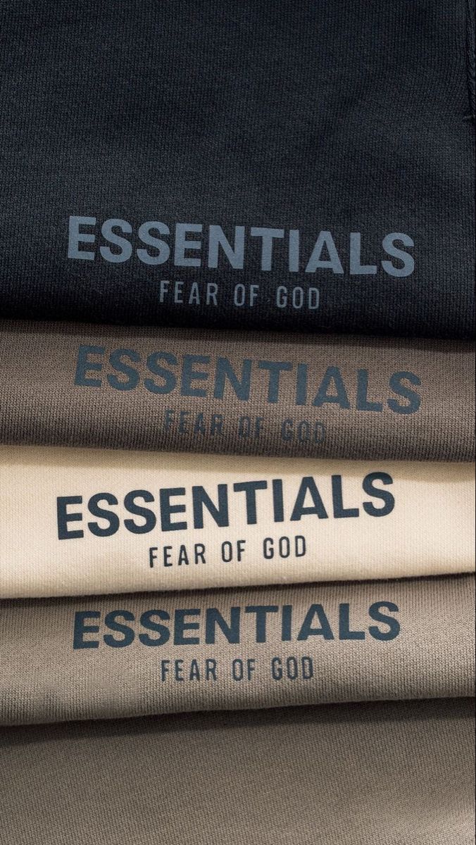 Komplet Essentials Set SS23 Jet Black
